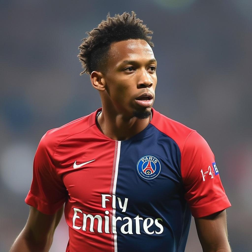 Mbappe pisado por todos los jugadores actuales del psg