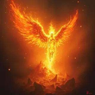 Fuego la imagen del fuego de Dios