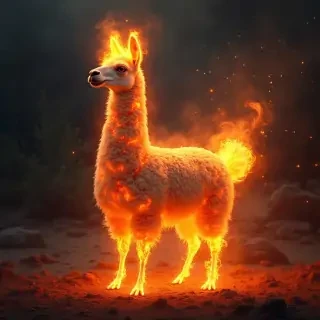 Llama de fuego decDios