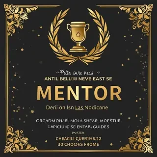 Quiero generar un flyer para invitar a la gente que se certifique como mentor espiritual y financiero por medio de la Academia y Editorial Cristo para las Naciones, las clases se darán muy pronto en septiembre, con colores dorado y negro